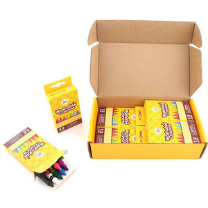 Jar Meló Washable Crayons Bulk Set - 12 COLORS